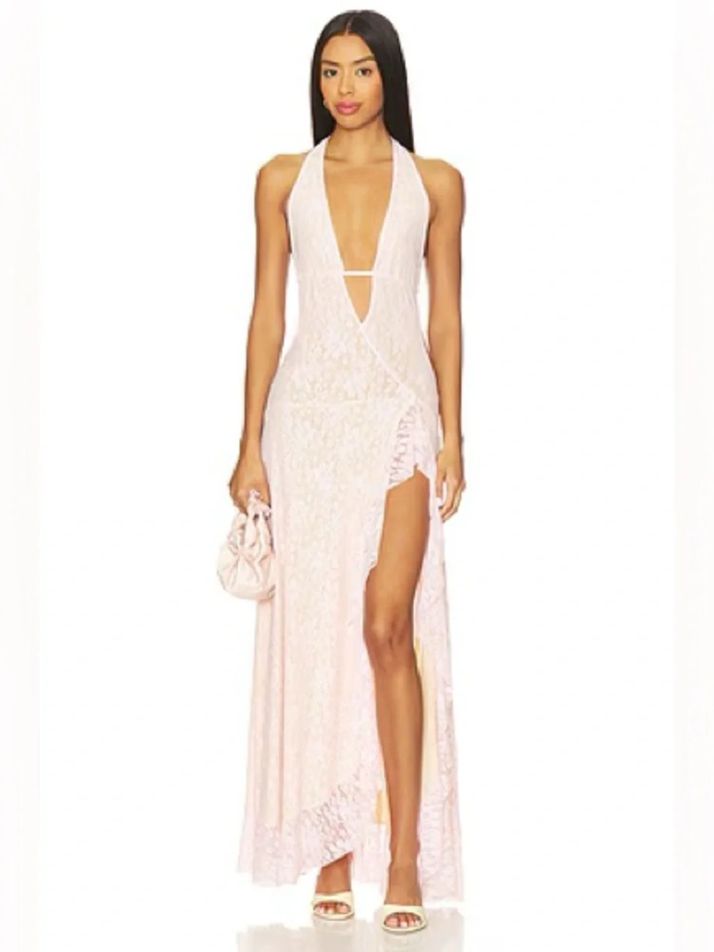 i am gia pink lace dress I.AM.GIA Irisia Lace Dress in Pink by I AM GIA